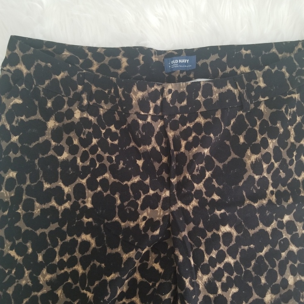 Cheetah print pants